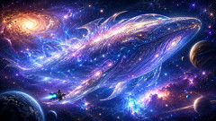 【宇宙の謎】宇宙空間に巨大生物がいない理由ってなんや？星よりデカい生き物とかおらんの？