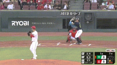 【広島対ヤクルト13回戦】ヤクルト・増田珠、広島・玉村から第6号先制ソロホームラン！！！！！！！！！！！！！！！