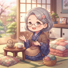 おばあちゃんになりきって話すトピ【茶飲み友達】