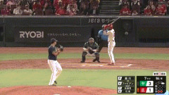 【広島対ヤクルト13回戦】広島・ファビアン、ヤクルト・奥川から第7号同点2ランホームラン！！！！！！！！！！！！！！