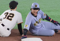 阪神、巨人相手に4点リードで終盤戦へwwwほぼ勝利だろwwwwww