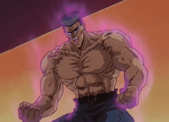 幽遊白書のアニメ見てたら戸愚呂がいきなりビルぶっ壊しはじめた