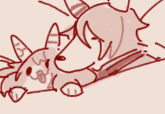 【ウマ娘】一緒に仲良く眠る忠犬達…