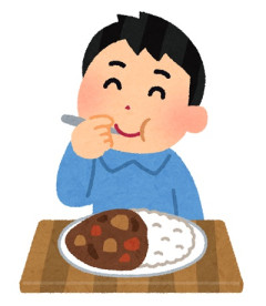 【画像】飴色玉ねぎ作ってる ＆ またカレー食べてる