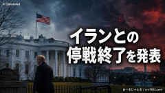 【速報】 トランプ米大統領、イランとの停戦終了を発表 「全面戦争に突入か」