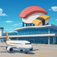 富山空港の愛称が「富山高山すし空港」にwwwwwwwwwwww   #速報