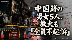 【福岡県】中国籍の男女5人、放火して逮捕されたがが「全員不起訴」となる