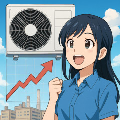 ダイキン、エアコン世界生産が過去最高に←一生付いてく