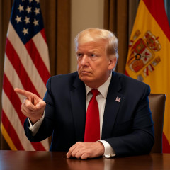 トランプ氏、スペインとの貿易停止を指示 ＮＡＴＯでの対立再燃   |  スペインもイタリアも情熱の国だよなー
