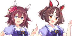 【ウマ娘】この2人、実は大した接点が無い。