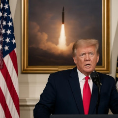 トランプ大統領「“日本イスラム共和国”から111発のミサイルが発射された」   #速報