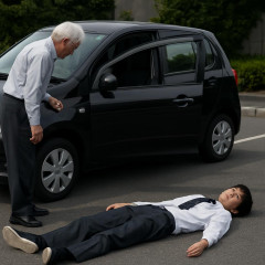 「ブレーキを踏み続けたが、それがアクセルだった」駐車場で中3男子生徒はねられ死亡 71歳男性を過失運転致死容疑で書類送検   #大阪 |  こう言う奴らって