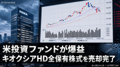 【速報】キオクシア筆頭株主の米投資ファンド、高値で全売却に成功したことが判明「SNSで盛り上がり株価爆上げ→みんな飛びつき億り人と歓喜→今、暴落」