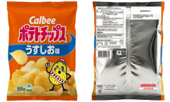カルビー、ポテチやかっぱえびせんの表面だけフルカラー印刷を復活