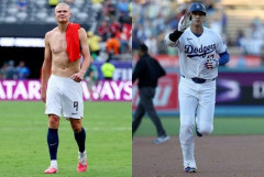 【衝撃】ハーランドさんと大谷翔平さん、身長体重がほぼ同じだったｗｗｗｗｗｗｗｗｗｗ