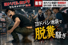 【速報】揉めに揉めて開店したヨドバシ池袋､4日連続に突入「床や壁などに💩事件」 これもう祭りだろｗｗｗｗ