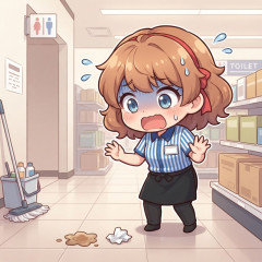量販店従業員 「客がトイレに間に合わなくて手前で排便することはある。本人が気付かないのでは」