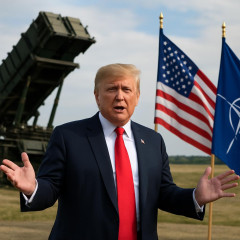 トランプ大統領、ウクライナに「パトリオット」生産を容認へ NATOは防衛費増額で結束アピール   |  敗戦後東ウクライナはロシア領に、西ウクライナはポーランド領に