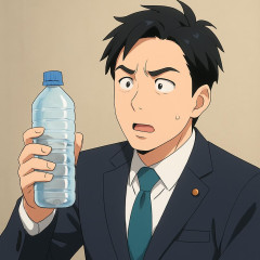 小泉進次郎「このボトルウォーター初めて見た！びっくりした」と発言し世界からバカにされてしまう…   |  進次郎レベルならグラスに注がれるのが常識なんだろ