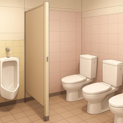 国土交通省 「女性用トイレの便器の数は、男性用以上にするように」