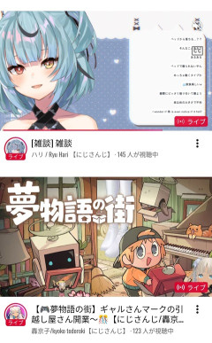 【画像】にじさんじって有名な箱だけど配信者の人気の差ってかなり激しいんだな…