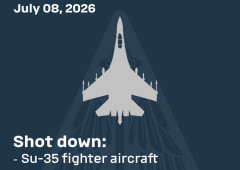 ウクライナ軍、ロシアのSu-35多用途戦闘機が東部戦線で撃墜と発表！