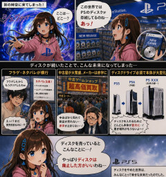 【解説】PSがパッケージ版を続けるとヤバイことになると判明・・・これでもディスクを続けろっていうの？