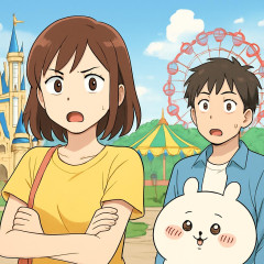 若者のディズニー離れ… 「夢と魔法の料金高い」「ちいかわパーク行きたい」 🐭「!?」