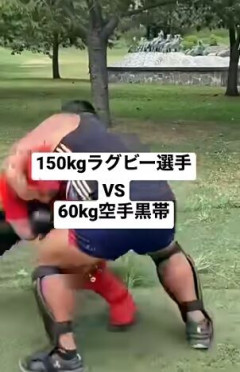 【動画】150キロのマッチョ男と60キロのガリで喧嘩した結果ｗｗｗｗｗｗｗｗｗｗｗｗｗｗ