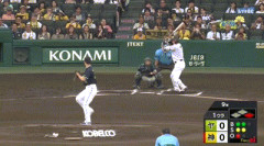 【阪神対ヤクルト10回戦】阪神、初回1アウト一塁から森下翔太のタイムリーツーベースで1点先制！！！！！！！！！！