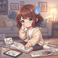 子供の写真や動画で落ち込んだこと
