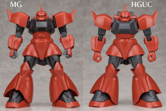 【ガンプラ】ゲルググMGとHG比較見てたがディテール少ないHGのが良く見えるのは俺オジサンなのかな