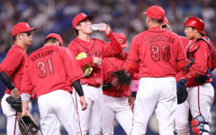 カープ森下5回2被弾5四球6失点炎上。常廣2回4失点炎上。ハルン1回0封！ファビ8号で反撃も10失点大敗【広島1-10中日/試合結果】