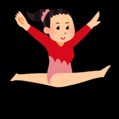 【画像】女子体操選手の胸、揺れまくってしまうｗｗｗｗ