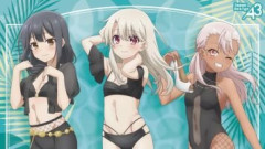 劇場版「Fate/kaleid liner プリズマ☆イリヤ Licht 名前の無い少女」の新商品として水着×網タイツの新規描き下ろしイラストを使用したグッズが登場！