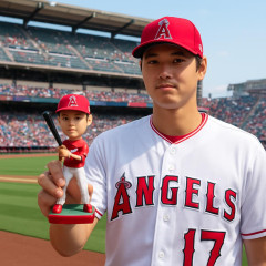 大谷翔平の「ボブルヘッドデー」なのに… 本拠地観衆は5万人割れ 4004個が余った計算に 移籍の熱狂はどこへ   #MLB