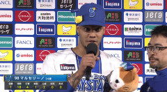 DeNAマルセリーノ　来日５年目で初勝利「集中して投げることができた」