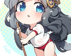 【ウマ娘】スケスケ体操服クロノちゃんのプール掃除……なんと美しい……