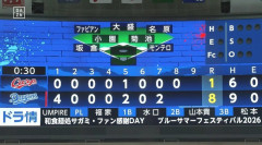 中日18-2広島