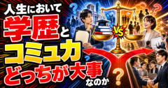 【永遠のテーマ】高学歴コミュ障と低学歴コミュ強、社会で勝つのはどっち？