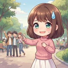 友達との距離が遠めな人