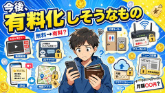 今後、有料化しそうだなって思うもの