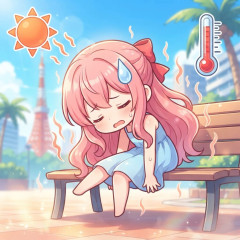 暑すぎて滅
