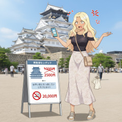 「二重価格」導入の姫路城 入城者9万人減、収入は2倍に 周辺の観光、宿泊施設に影響も 5月までの3カ月