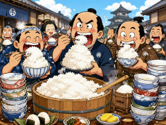 江戸時代米食いすぎだろ