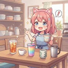 飲み物によってコップ使い分けてますか？