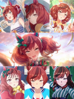 【ウマ娘】ネイチャ七変化。←「左下はマジで気づかない人多そう」