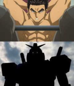 ※「筋肉戦士ガンダムMUSCLE」にありがちなこと
