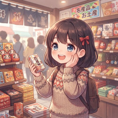 お土産買うの好きな人いませんか？