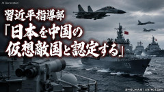 【台湾有事】中国軍「日本との武力衝突を想定した準備を進めるべき」習近平指導部「日本を中国の仮想敵国と認定する」